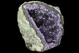 Purple Amethyst Geode - Uruguay #83631-1